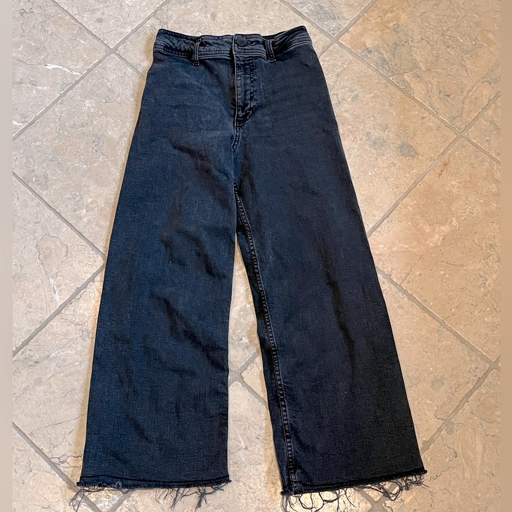 Girls marine leg Zara jeans size 13-14